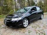 2010 Crystal Black Pearl Honda Civic LX-S Sedan #127108435