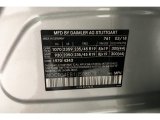 2018 GLA Color Code for Polar Silver Metallic - Color Code: 761