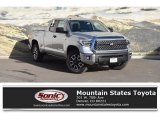 2018 Silver Sky Metallic Toyota Tundra SR5 Double Cab 4x4 #127129689