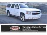 Summit White Chevrolet Suburban in 2012