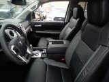2018 Toyota Tundra Limited Double Cab 4x4 Black Interior