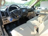 2018 Ford F150 XLT SuperCab 4x4 Light Camel Interior