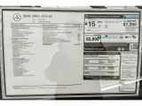 2018 Mercedes-Benz GLS 63 AMG 4Matic Window Sticker