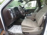 2018 Chevrolet Silverado 1500 LTZ Crew Cab 4x4 Cocoa Dune Interior