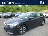 2018 Cosmic Blue Metallic Honda Civic LX Sedan #127202220