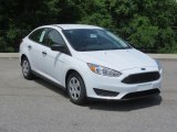 2018 Oxford White Ford Focus S Sedan #127230969