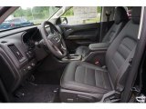 2018 GMC Canyon Denali Crew Cab 4x4 Jet Black Interior