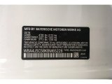 2019 4 Series Color Code for Alpine White - Color Code: 300