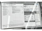 2018 Mercedes-Benz SLC 300 Roadster Window Sticker