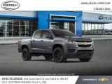 2018 Satin Steel Metallic Chevrolet Colorado WT Crew Cab 4x4 #127288176