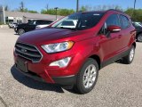 2018 Ruby Red Ford EcoSport SE 4WD #127297566