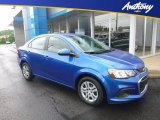 2018 Kinetic Blue Metallic Chevrolet Sonic LS Sedan #127313443