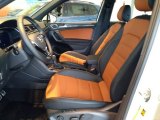 2018 Volkswagen Tiguan SEL Premium 4MOTION Safrano Orange/Black Interior