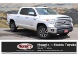 2016 Super White Toyota Tundra Limited CrewMax 4x4 #127334488