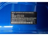 2019 4 Series Color Code for Estoril Blue Metallic - Color Code: B45