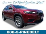 2019 Velvet Red Pearl Jeep Cherokee Latitude Plus 4x4 #127334516