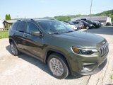 Olive Green Pearl Jeep Cherokee in 2019