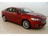 2014 Ruby Red Ford Fusion Hybrid SE #127378293