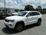 2018 Bright White Jeep Grand Cherokee Limited #127378346
