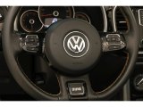 2017 Volkswagen Beetle 1.8T Dune Convertible Steering Wheel