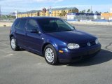 Indigo Blue Metallic Volkswagen Golf in 2004