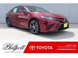 2018 Ruby Flare Pearl Toyota Camry SE #127378207