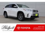 2018 Blizzard White Pearl Toyota Highlander XLE #127378206