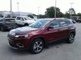 2019 Velvet Red Pearl Jeep Cherokee Limited #127378358