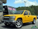 2005 Yellow Chevrolet Colorado Extended Cab #127401698