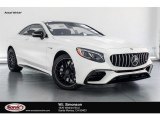 2018 designo Cashmere White (Matte) Mercedes-Benz S AMG S63 Coupe #127401765