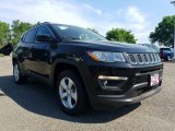 2018 Diamond Black Crystal Pearl Jeep Compass Latitude 4x4 #127401719