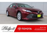 2018 Ruby Flare Pearl Toyota Camry XLE #127401801