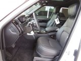 2018 Land Rover Range Rover Supercharged LWB Ebony Interior
