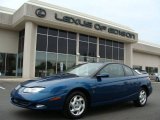 2002 Blue Saturn S Series SC2 Coupe #12721175