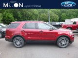2018 Ruby Red Ford Explorer Sport 4WD #127437255