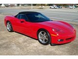 2005 Precision Red Chevrolet Corvette Convertible #127437035