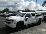 2018 Summit White Chevrolet Silverado 1500 Custom Crew Cab #127461373