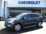 2009 Cyber Gray Metallic Chevrolet Traverse LT #12731927