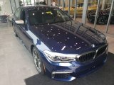 2018 Mediterranean Blue Metallic BMW 5 Series M550i xDrive Sedan #127486470