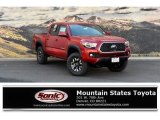 2018 Barcelona Red Metallic Toyota Tacoma TRD Off Road Double Cab 4x4 #127486168