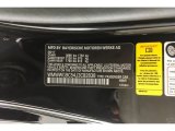 2018 Convertible Color Code for Midnight Black Metallic - Color Code: A94