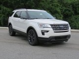 2018 White Platinum Ford Explorer XLT 4WD #127486334