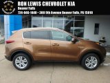 2018 Burnished Copper Kia Sportage LX AWD #127486271