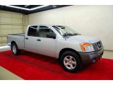 2008 Radiant Silver Nissan Titan XE Crew Cab #12720948