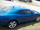 2010 Aqua Blue Metallic Chevrolet Camaro SS/RS Coupe #12728439