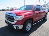 Radiant Red Toyota Tundra in 2014