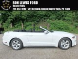 2018 Oxford White Ford Mustang EcoBoost Convertible #127520814