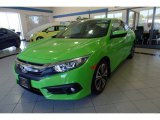 2018 Honda Civic EX-T Coupe Front 3/4 View