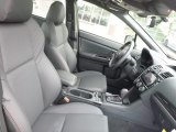 2018 Subaru WRX Limited Carbon Black Interior