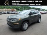 Olive Green Pearl Jeep Compass in 2018